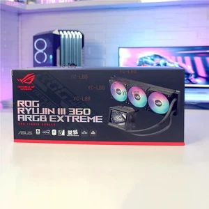 ASUS ROG RYUJIN III 360 ARGB EXTREME AIO Liquid CPU Cooler 360mm Grzejnik - Zdjęcie 1 z 5