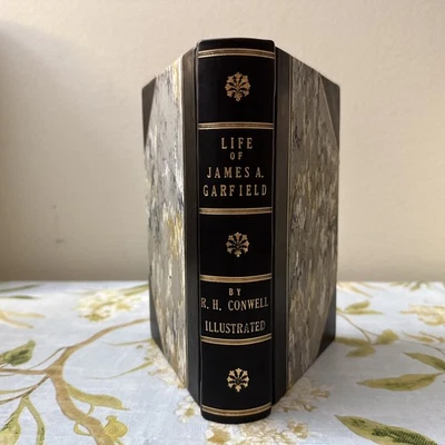 Life of James A Garfield, Assassination, Lingering Pain, Death (1881) EXCELLENT - Image 1 of 4