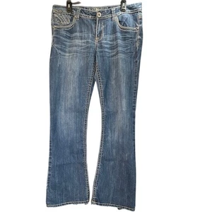 Hydraulic Damen 15/16 Bailey Slim Boot Distressed Blue Jeans Rodeo - Bild 1 von 10
