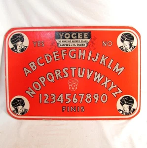 Vintage 1944 Yogee Amazing Answer Board Glow in the Dark Ouija Lee Industries - Foto 1 di 21