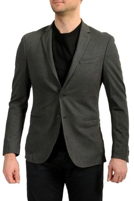 Hugo Boss Men's "Norwin4-J" Slim Fit Gray Sport Coat Blazer US 38R IT 48R Foto 1 de 4