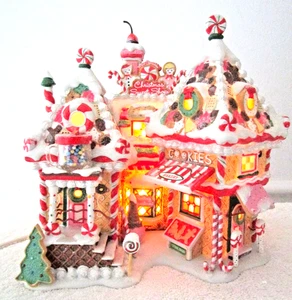Dept 56 Serie Polo Nord Negozio di dolci natalizi 30° anno Ltd. Edizione #56791~Nuova con scatola - Foto 1 di 13