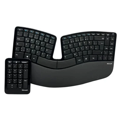 Microsoft Sculpt Tastatur Ergonomisch Kabellos Number Keypad QWERTZ Layout Ergo - Bild 1 von 4