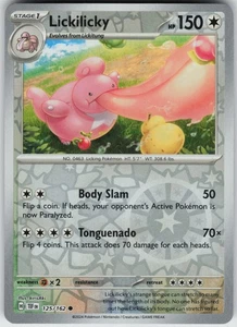 Reverse Holo Lickilicky 125/162 Common SV05: Temporal Forces NM - Picture 1 of 1