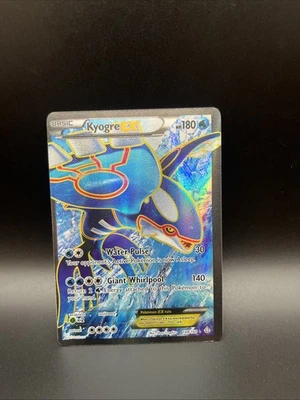Pokémon TCG Kyogre-EX Primal Clash 148/160 Holo Full Art Ultra Rare LP - Image 1 of 2