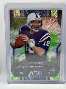 Topps Resurgence Peyton Manning 2025 sobretensión verde 1/15 primera impresión Colts - Imagen 1 de 2