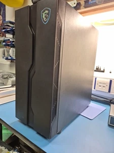 Boîtier pour ordinateur gaming tour moyenne MSI MAG VAMPIRIC 010 noir (PAS DE PANNEAU LATÉRAL) D'OCCASION - Photo 1/6