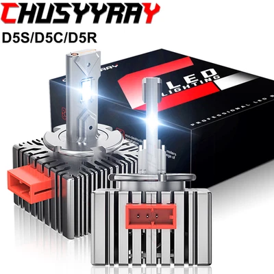 LED Headlight Bulb Fit Chevy Silverado 1500 2016 2017 2018 High Low Beam 38000LM — 第 1/4 张图片