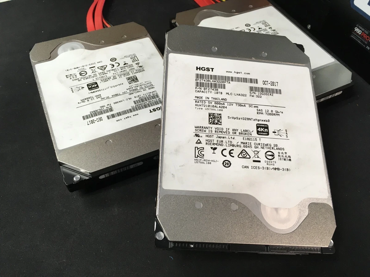 HGST Internal Hard Disk Drives 10 TB Storage Capacity for sale | eBay