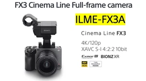 Sony Alpha ILME-FX3A Cinema Line Full-frame Camera Body - Accessory Package NEW - Picture 1 of 16