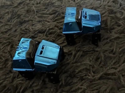 Knex Roller Coaster Car Metallic Blue 2 Pieces - Image 1 of 4