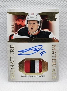 2021-22 The Cup Signature Materials Rookies /99 Dawson Mercer SP-DM - Picture 1 of 2