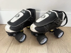 Vanilla Junior Tuxedo Quad Speed Roller Jam Skates Size M04/L05 - Picture 1 of 21