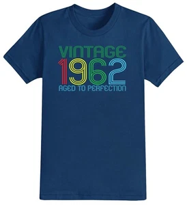 Mens 60th Birthday T-Shirt Vintage Perfection 1963 2023 Men's 60 Years Gift Idea - Picture 1 of 12