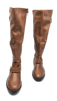 DV by Dolce Vita 'Clarity' Black Faux Leather Knee High Boot Women Size 5.5 - Image 1 of 4