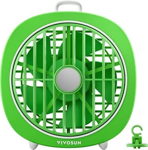 VIVOSUN AeroWave D4, 4” Grow Tent Clip Fan with Detachable Hook, Green - Picture 1 of 9
