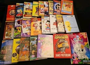 Lot of 22 Kids DVDs Plus Book And Color Play Activity Boards - Picture 1 of 13