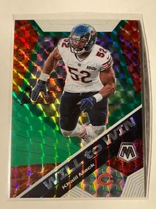 2020 Panini Mosaic Football KHALIL MACK Green Prizm Card - Bild 1 von 1
