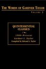Quintessential Classics, 1980-Present By Taylor, Gardner C.