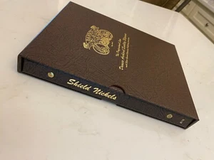 Coin Album Dansco Shield Nickels #6110, in 5/8" slipcase - Picture 1 of 5