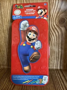 Super Mario Nuevo Kit de Actividad de Pegatinas Nintendo Licencia Medias de Navidad Regalo - Imagen 1 de 3