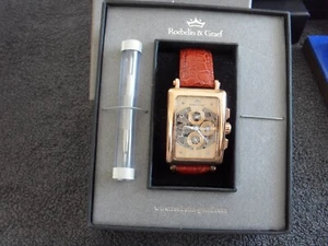 Roebelin&Graef Senator Automatik Uhr , Rose -Gold Farben, Skelett-Uhr Glasboden - Bild 1 von 9