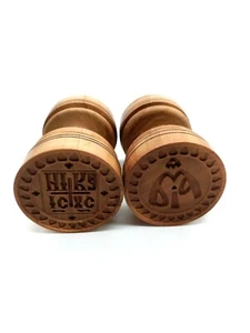 Double-Sided Stamp For Holy Bread Orthodox Liturgy / Wooden Prosphora D - 60mm - Picture 1 of 9