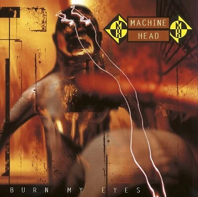 MACHINE HEAD Burn My Eyes BANNER HUGE 4X4 Ft Fabric Tapestry Flag album art - Image 1 of 2