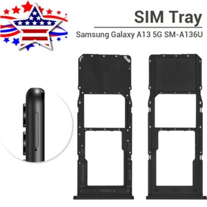 Plateau Carte Micro SD Simple SIM pour Samsung Galaxy A13 5G Support Emplacement - Photo 1 sur 4