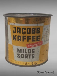 A17612 RARE VINTAGE TIN JACOBS COFFEE MILD VARIETY Wonderful - Picture 1 of 5