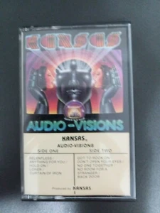 Kansas – Audio-Visions Cassette Audio Tape K7 - Picture 1 of 4