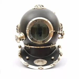 Nautical Divers Helmet Diving Helmet Anchor Mark IV Scuba Vintage Marine Helmet - Picture 1 of 10