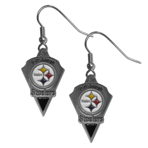 Pittsburgh Steelers Dangle Earrings (Classic) NFL Football Jewelry Cover