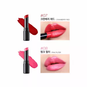 Face Shop fmgt Rouge Shine Vivid Lipstick PINK FILTER #8 Lip Conditioning Serum - Picture 1 of 1