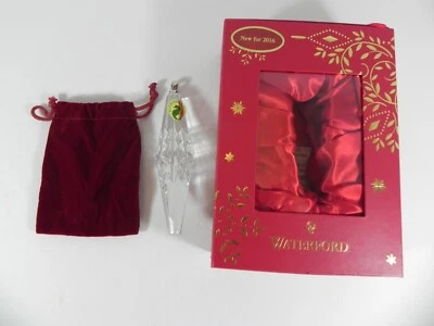 Waterford Crystal 2016 tercera edición adorno de hielo #40015633 sin usar, en caja Foto 1 de 4
