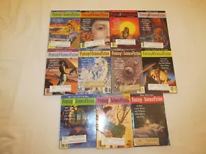 Complete Year Fantasy & Science Fiction Book Lot 1993 - Picture 1 of 2