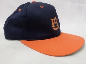Gorra Sombrero Gorra Marina y Naranja Ajustable Snap Back University of Auburn Tigers NCAA Nuevo con etiquetas - Imagen 1 de 9