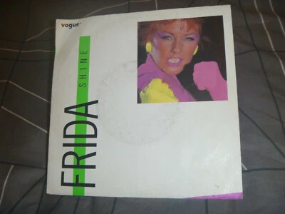  Frida ‎– Shine  /  thats tough  ABBA  1984 France release 7" vinyl  - Image 1 of 4