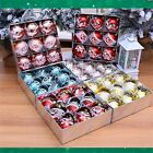 Christmas Tree Ornaments Christmas Ball Decoration Set Red Green And Gold Hot