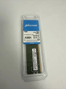 Genuine Micron 16GB DDR4 3200 UDIMM 2Rx8 PC4-25600 1.2V MTA18ASF2G72PDZ-3G2R1 - Picture 1 of 4
