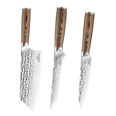 Set Of 3 Stück Messer | Küchenmesser  | Messer Outdoor multifunktion  | - Bild 1 von 4