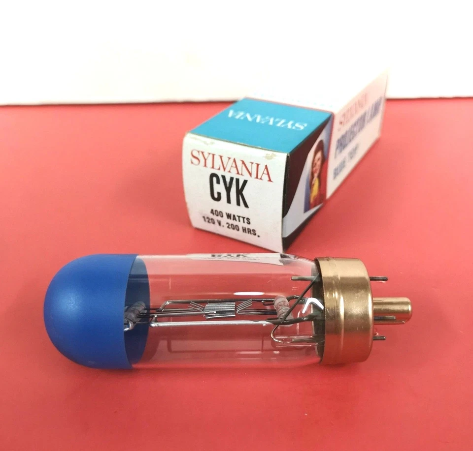 CYK Photo Projection Light Bulb Studio Lamp Projector NOS Old Stock