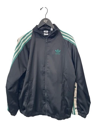 adidas Originals Black AdiBreak Track Jacket Size XS 6 Green Black White - Image 1 of 4