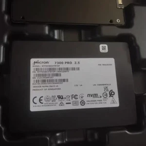 Micron 3,84TB 7300 Pro 3,84TB PCIe NVMe U.2 Enterprise SSD MTFDHBE3T8TDF Gen3x4 - Bild 1 von 7