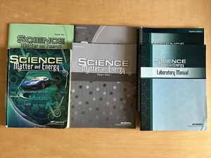 Abeka Science Matter and Energy Student textbook/teacher homeschooling lot of 6 - Picture 1 of 20