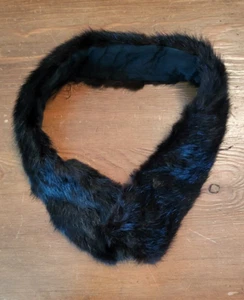 Vintage Mink Collar Black - Picture 1 of 5