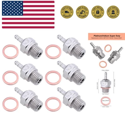 70117H Hot Glow Plug N3 No. Spark Nitro Engine Parts Replace OS For Traxxas L... - Image 1 of 4