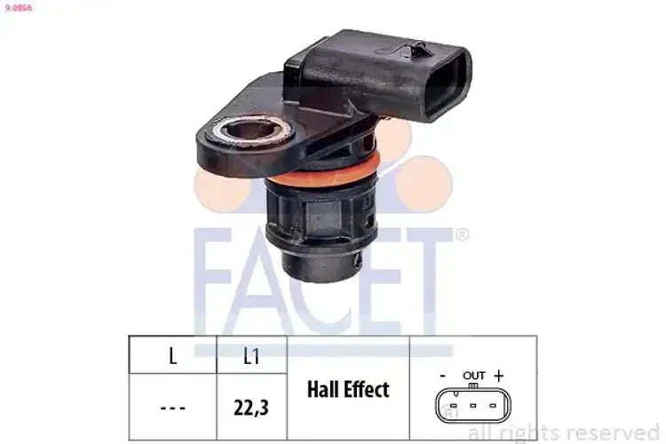 Sensor de posición del árbol de levas 9.0856 FACET para FORD C-MAX II FOCUS IV - Imagen 1 de 4