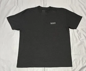 5.11 Tactical Shirt Mens Extra Large Charcoal Gray Small Logo Graphic T-Shirt - Picture 1 of 10