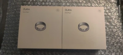 Oura Ring 4 Smart Ring -Size 10 -Silver- Activity Tracker NEW SEALED - Image 1 of 2
